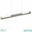 Trio Lighting DUOline Paros Γραμμικό Φωτιστικό Ασημί