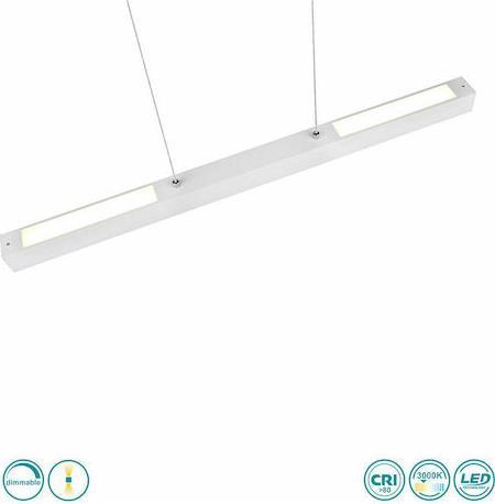 Trio Lighting DUOline Paros Γραμμικό Φωτιστικό Λευκό