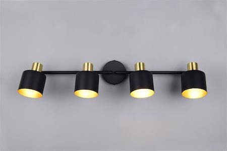 Trio Lighting Eva Σποτ σε Μαύρο Χρώμα 868800480