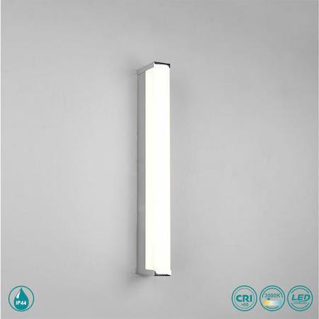 Trio Lighting Fabio Κλασικό Φωτιστικό Τοίχου με Ενσωματωμένο LED και Θερμό Λευκό Φως Ασημί Μ42cm