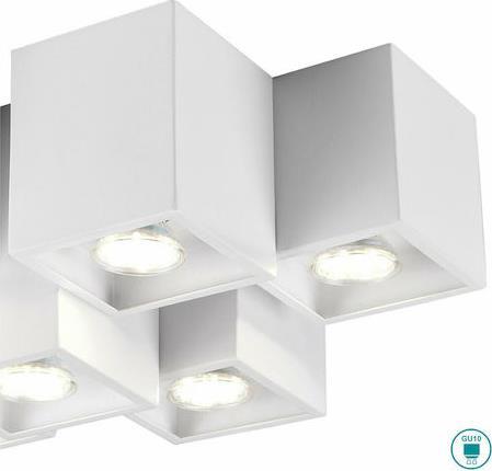 Trio Lighting Fernando Σποτ με 6 Φώτα και Ντουί GU10 Λευκό
