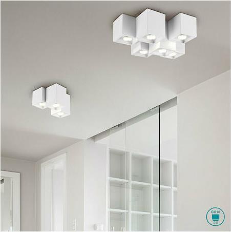 Trio Lighting Fernando Σποτ με 6 Φώτα και Ντουί GU10 Λευκό