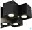 Trio Lighting Fernando Σποτ με 6 Φώτα και Ντουί GU10 Μαύρο