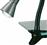 Trio Lighting Flexo Φωτιστικό Γραφείου με Εύκαμπτο Βραχίονα και Κλιπ Ασημί