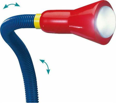 Trio Lighting Flexo Φωτιστικό Γραφείου με Εύκαμπτο Βραχίονα και Κλιπ Πολύχρωμο