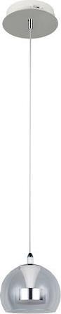 Trio Lighting Flynt Κρεμαστό Φωτιστικό Ασημί 331610106