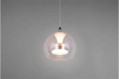 Trio Lighting Flynt Κρεμαστό Φωτιστικό Ασημί 331610106