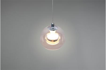 Trio Lighting Flynt Κρεμαστό Φωτιστικό Ασημί 331610106