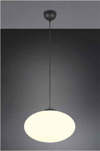 Trio Lighting Fomento Κρεμαστό Φωτιστικό Μαύρο 40x150cm 363190132