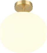 Trio Lighting Fomento Πλαφονιέρα Οροφής 33cm Χρυσή με Ντουί E27 663100108