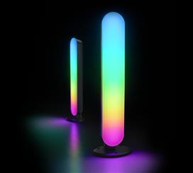 Trio Lighting Game Επιτραπέζιο Διακοσμητικό Φωτιστικό με Φωτισμό RGB LED σε Μαύρο Χρώμα R55382102