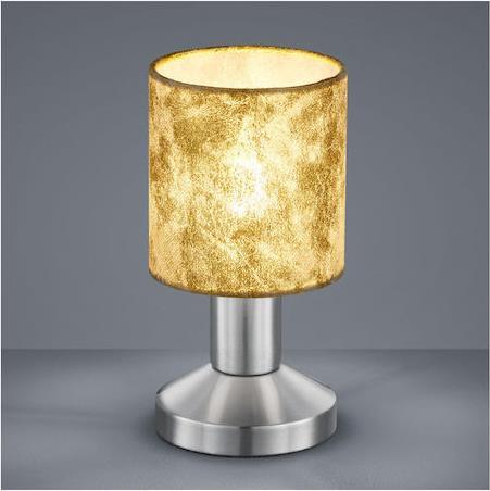 Trio Lighting Garda Πορτατίφ με Πολύχρωμο Καπέλο και Ασημί Βάση