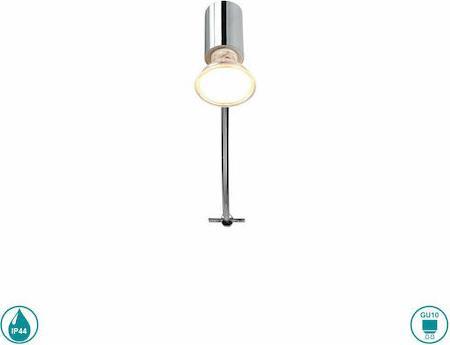 Trio Lighting Giada Μοντέρνο Φωτιστικό Τοίχου με Ντουί GU10 Ασημί