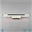 Trio Lighting Gianni Κλασικό Φωτιστικό Τοίχου με Ενσωματωμένο LED και Θερμό Λευκό Φως Ασημί Π60cm