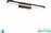 Trio Lighting Gianni Κλασικό Φωτιστικό Τοίχου με Ενσωματωμένο LED και Θερμό Λευκό Φως Μαύρο Π60cm