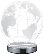 Trio Lighting Globe Επιτραπέζιο Διακοσμητικό Φωτιστικό LED Ασημί R52481106