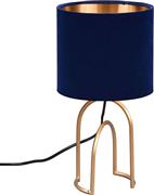 Trio Lighting Grace Πορτατίφ με Μπλε Καπέλο και Χρυσή Βάση R51131012