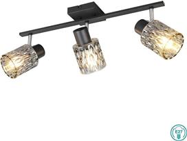 Trio Lighting Jack Σποτ σε Μαύρο Χρώμα R86423032