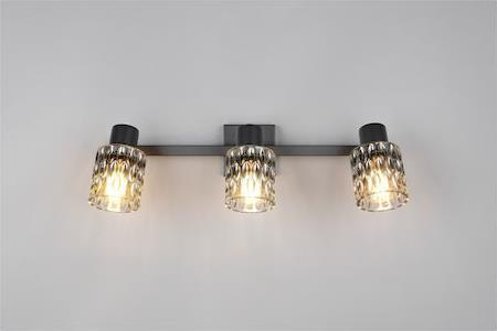 Trio Lighting Jack Σποτ σε Μαύρο Χρώμα R86423032