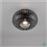 Trio Lighting Johann Μοντέρνα Μεταλλική Πλαφονιέρα Οροφής με Ντουί E27 Μαύρη 30cm