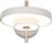 Trio Lighting Keaton Μοντέρνο Φωτιστικό Τοίχου Γκρι 240270176