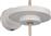 Trio Lighting Keaton Μοντέρνο Φωτιστικό Τοίχου Γκρι 240270176