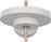 Trio Lighting Keaton Μοντέρνο Φωτιστικό Τοίχου Γκρι 240270176