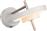 Trio Lighting Keaton Μοντέρνο Φωτιστικό Τοίχου Γκρι 240270176