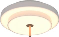 Trio Lighting Keaton Πλαφονιέρα Οροφής Γκρι 640210176