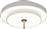 Trio Lighting Keaton Πλαφονιέρα Οροφής Γκρι 640210176