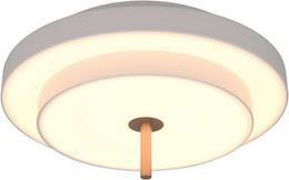 Trio Lighting Keaton Πλαφονιέρα Οροφής Γκρι 640210176