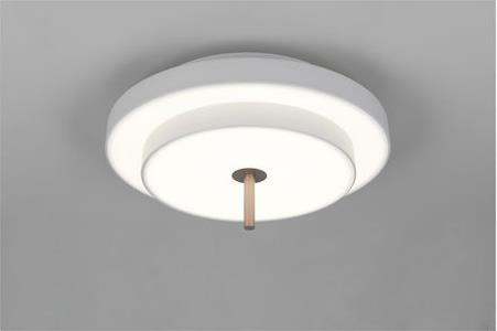 Trio Lighting Keaton Πλαφονιέρα Οροφής Γκρι 640210176
