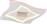 Trio Lighting Klint Πλαφονιέρα Οροφής Λευκή 633610131