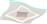 Trio Lighting Klint Πλαφονιέρα Οροφής Λευκή 633610131