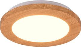 Trio Lighting Ξύλινη Πλαφονιέρα Οροφής σε Καφέ χρώμα R62921035