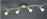 Trio Lighting Levisto Σποτ με 4 Φώτα και Ντουί E14 Χρυσό