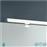 Trio Lighting Lino Κλασικό Φωτιστικό Τοίχου με Ενσωματωμένο LED και Θερμό Λευκό Φως Ασημί Μ40cm