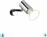 Trio Lighting Lorenzo Μονό Σποτ με Ντουί GU10 Ασημί