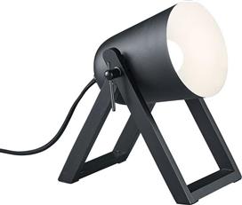 Trio Lighting Marc Επιτραπέζιο Διακοσμητικό Φωτιστικό με Ντουί για Λαμπτήρα E27 Μαύρο R50721032