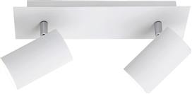 Trio Lighting Marley Διπλό Σποτ με Ντουί GU10 Λευκό 802400201