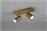 Trio Lighting Marley Διπλό Σποτ με Ντουί GU10 Χρυσό