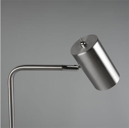 Trio Lighting Marley Επιτραπέζιο Διακοσμητικό Φωτιστικό με Ντουί για Λαμπτήρα GU10 Retro Ασημί 45cm