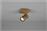 Trio Lighting Marley Μονό Σποτ με Ντουί GU10 Χρυσό