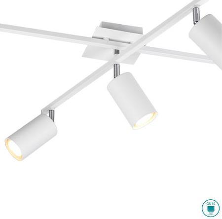 Trio Lighting Marley Σποτ με 5 Φώτα και Ντουί GU10 Λευκό
