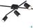 Trio Lighting Marley Σποτ με 5 Φώτα και Ντουί GU10 Μαύρο