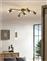 Trio Lighting Marley Σποτ με 5 Φώτα και Ντουί GU10 Χρυσό