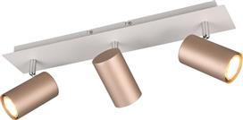 Trio Lighting Marley Τριπλό Σποτ σε Καφέ Χρώμα 802400365