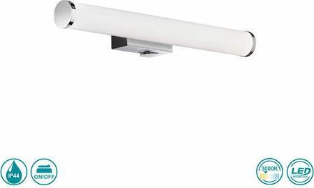 Trio Lighting Mattimo Μοντέρνο Φωτιστικό Τοίχου με Ενσωματωμένο LED και Θερμό Λευκό Φως Λευκό Μ40cm