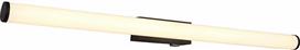Trio Lighting Mattimo Μοντέρνο Φωτιστικό Τοίχου με Ενσωματωμένο LED και Θερμό Λευκό Φως Μαύρο Μ80cm