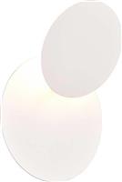 Trio Lighting Mio Μοντέρνο Φωτιστικό Τοίχου σε Λευκό Χρώμα Πλάτους 18cm 240310131